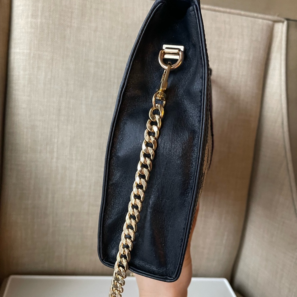 Authentic Gucci vintage web sherry line clutch bag 001.104.0915 (D7090) - Picture 5 of 15